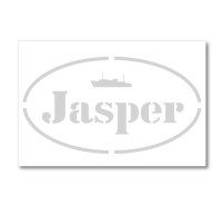Sjabloon - Verfsjabloon met kader 30x20 cm