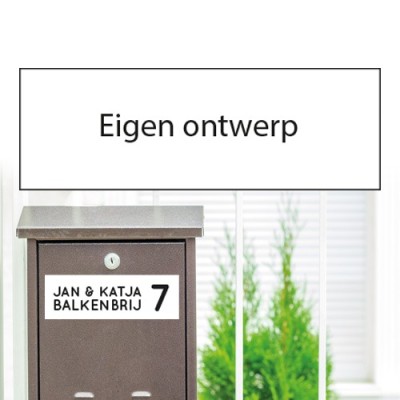 uitbreiden Vervreemden Beheer Brievenbus stickers Ja / Nee - Namenenzo.be