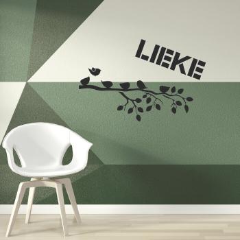 Sjabloon muur